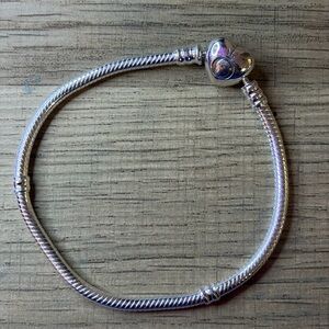 Brazalete Pandora Original. Plata 925 Ale+bolsa Pandora.